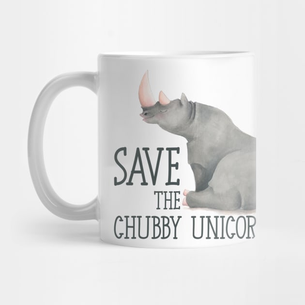 Save the chubby unicorns by tessacreativeart